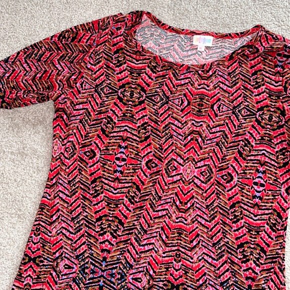 LuLaRoe Julia fitted knit dress, size XL - Picture 1 of 4